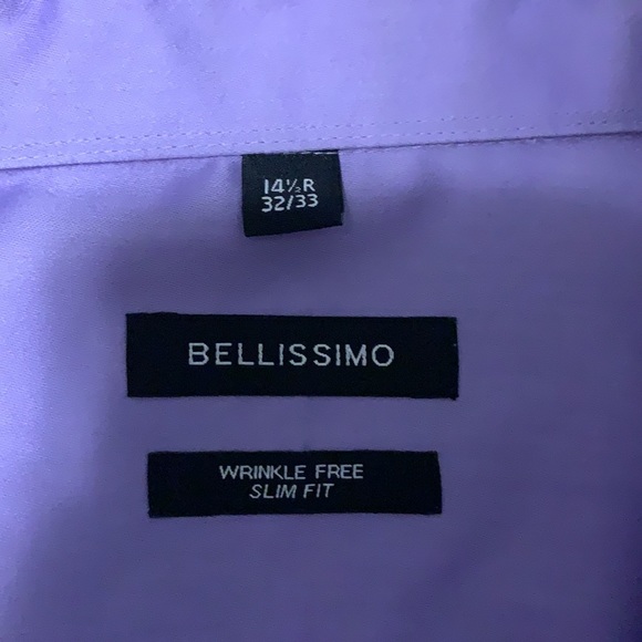 Purple Bellissimo dress shirt - Picture 2 of 2
